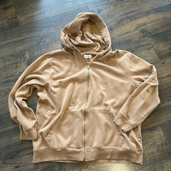 2XLT Tall brown hoodie Goodfellow & Co - Picture 1 of 4